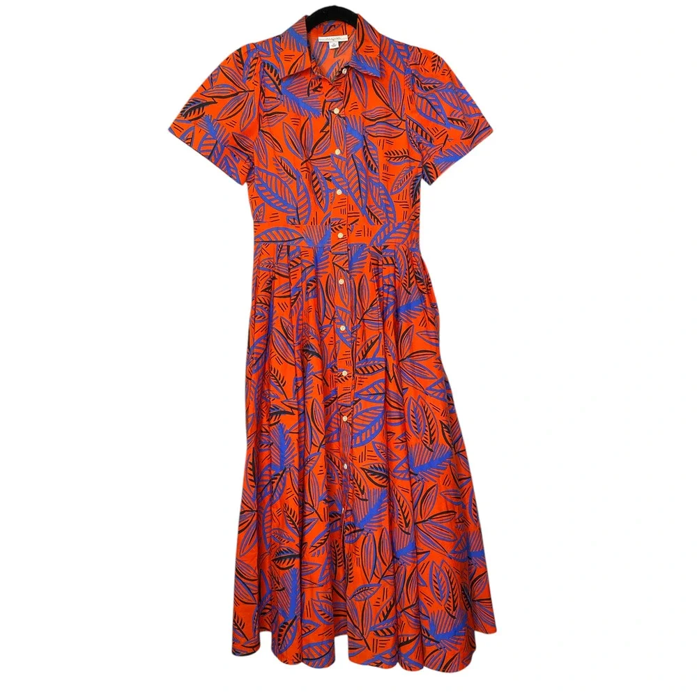 Alexis‎ for Target Tropical Leaf Shirt Dress
